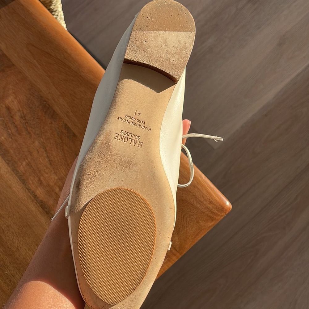 Chic leather shoes by Malone Souliers size 41 - Picture 6 of 9